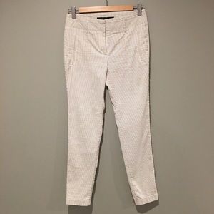 Zara Basics Seersucker Pants